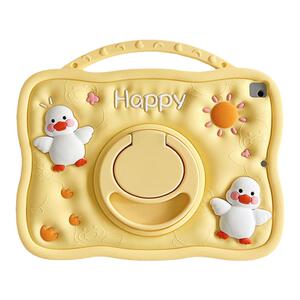 苹果ipad第六代平板保护套五air5硅胶10可爱2022款pro11后壳mini6旋转支架9儿童air4适用7软硅胶A2062无笔槽8