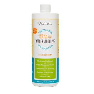 【自营】【下拉领淘金币】奥可亲Oxyfresh洁齿水473ml狗狗氧亲新