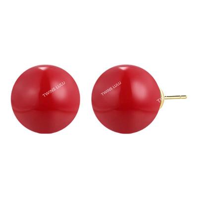 TWINSLULU温柔女珠珠耳环