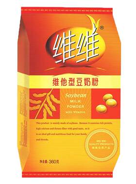 维维豆奶粉维他型袋装早餐760g