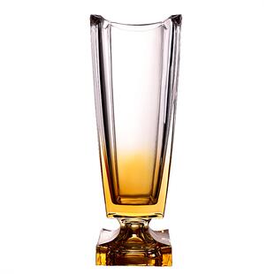 轻奢风欧式创意水晶玻璃花瓶大口径插花富贵竹花瓶客厅装饰摆件