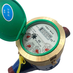 宁波总厂牌家用防冻水表4分旋翼式液封干式数字LXS-15F宁波水表DN