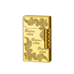 经典钢音朗声充气防风直冲蓝焰打火机商务礼品火焰可调节金属火机