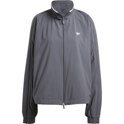 Adidas/阿迪达斯正品三叶草女士梭织休闲立领运动外套JY8879