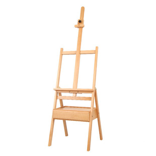 实木制画架支架式抽屉素描画架画板折叠升降美术生专用质成人儿童