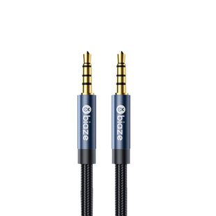 毕亚兹aux音频线3.5mm连接音响音箱车载播放器双头插电脑手机输出数据连转接器头戴式耳机延长线公对公专用线