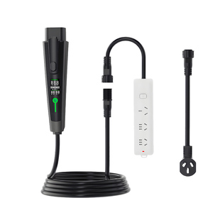 新能源汽车随车充电放电一体枪便携智能二合一通用比亚迪排插放电