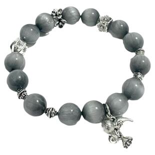 清迈风高保色复古合金绕线藤蔓隔珠葫芦莲蓬吊坠水晶手工diy配件