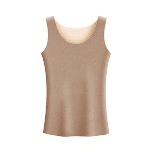 保暖背心女士德绒加绒加厚无痕打底上衣女款内衣内穿冬季2025新款