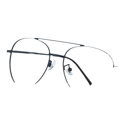 久森复古双梁钛金属飞行员蛤蟆镜