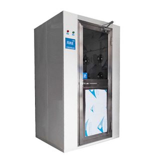 不锈钢风淋室单人单吹双人双吹自动感应吹淋风淋机净化门QS认证