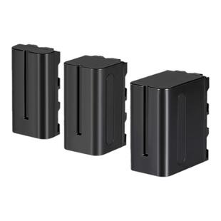 【国家3C认证】沣标NP-F970 F750 F550锂电池 适用于索尼摄像机 图传监视器 电池 神牛P120C led补光灯电池