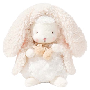 海湾兔bunnies小羊公仔毛绒玩具生日礼物女生可爱安抚娃娃布玩偶