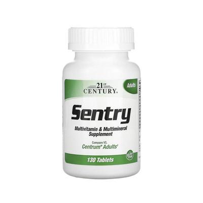 香港直发21st Century成年人多维生素多矿物质补充剂130片保健品