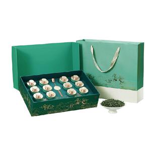 君品臻特一级碧螺春茶叶礼盒装2025新茶绿茶过年高档送礼领导长辈