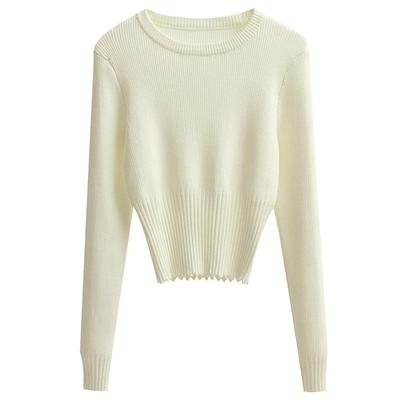 羊毛短款打底衫秋季内搭百搭