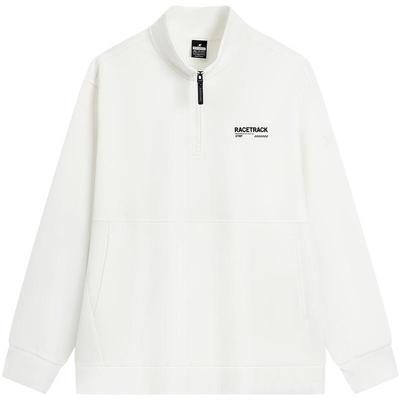 特步半拉链立领卫衣男秋季新款运动长袖跑步上衣男款975329920528