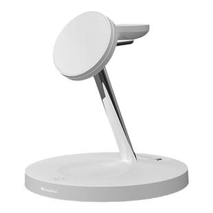 SwitchEasy适用苹果iphone17/16桌面三合一magsafe磁吸airpodspro无线充电器二合一iwatch手表手机支架底座