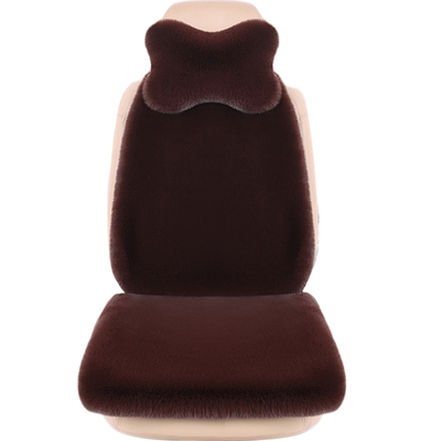 冬季汽车坐垫冬毛绒加厚单片前后排车内车载座椅2025新款汽车座垫