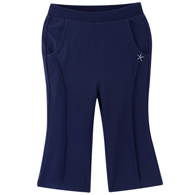 【商场同款】安奈儿童装女童七分针织裤2024夏新款