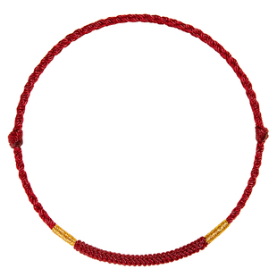 普陀山贺福缘2026马年本命年红绳手链生肖属鼠牛兔太岁化平安手绳