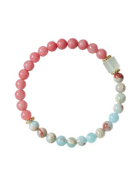 寿山石新中式手链高级感首饰送礼