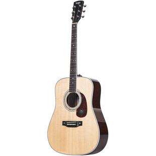 SAGA萨伽A1PRO全单专业级旗舰正品演奏级收藏云杉木电箱原声吉他