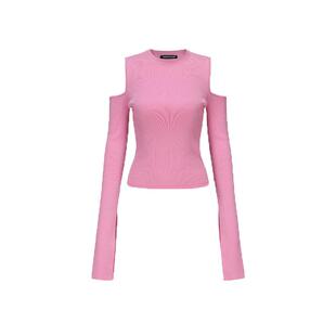 madeinnormal设计师品牌LOOKNOW春秋露肩性感长袖针织打底