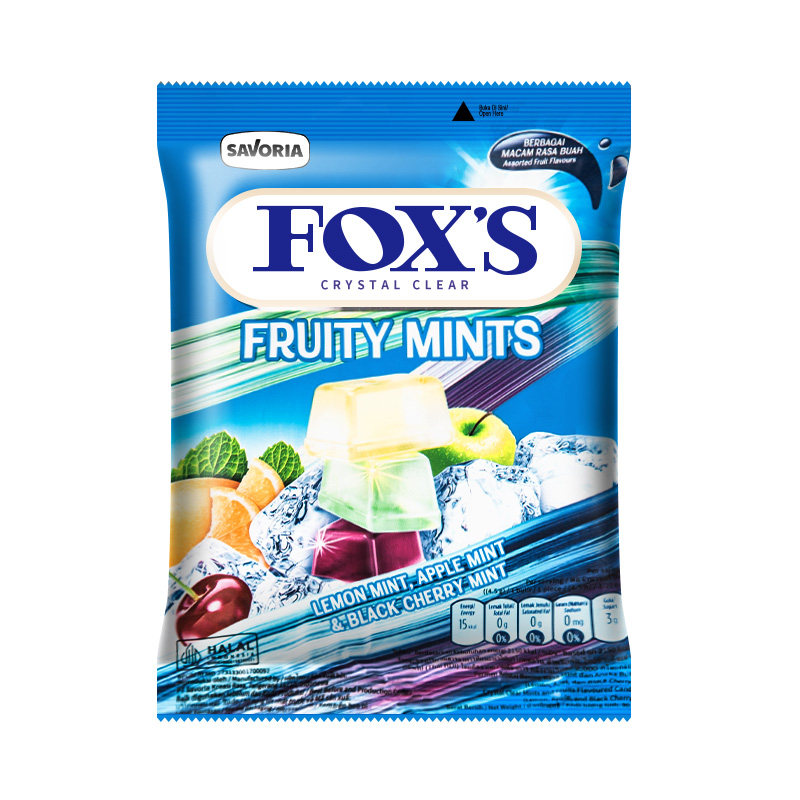 霍士foxs印尼水果硬糖独立装