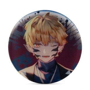 鬼灭之刃同人徽章吧唧图案光栅变化胸针谷炭治郎我妻善逸伊之助