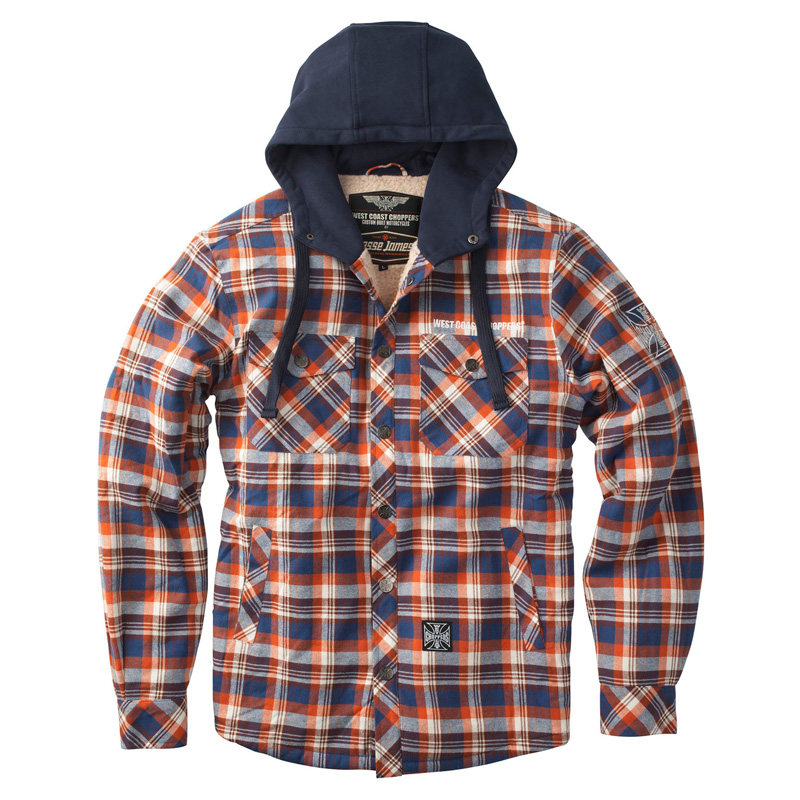 美国WCC Sherpa户外出游骑行服保暖法兰绒夹克连帽衬衫柔软外套男