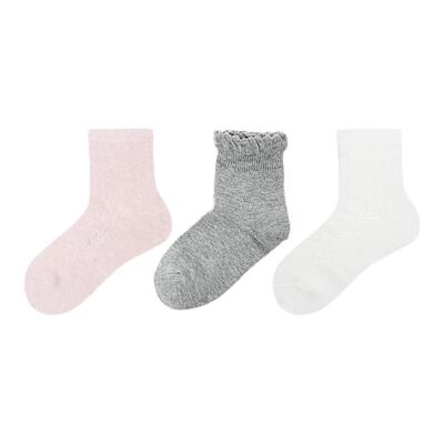 网眼透气宝宝棉袜夏季儿童袜子