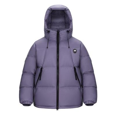 熊猫暖烘烘羽绒服连帽蓄热面包服