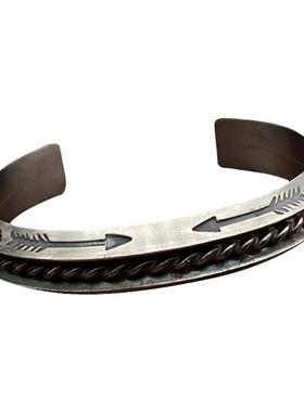 高桥吾郎纯银开口余文乐同款手镯