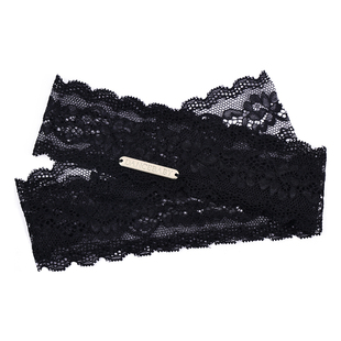 Dancebaby拉丁舞头饰发带头花发饰专业舞蹈成人少儿蕾丝发带D88