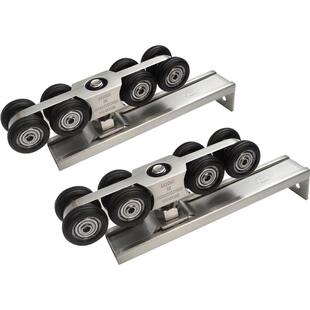 V域堡 重型门吊轮实木门滑轮厨房推拉门吊滑移门吊轮静音平移滑轮