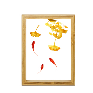 雅绣集湘绣手工双面刺绣无玻璃新中式便携胡桃木马年熊猫新年礼品