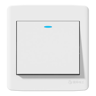 国际电工86型暗装家用墙壁开关插座面板10A空调一开5五孔工程款