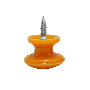 单孔自攻螺丝拉手一体圆形床头柜拉手抽屉药柜橱柜门H-026