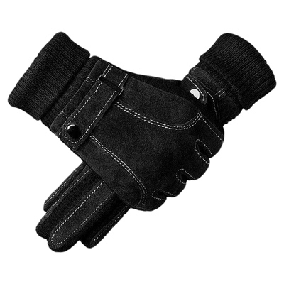 【真皮手套】男士骑行保暖防寒