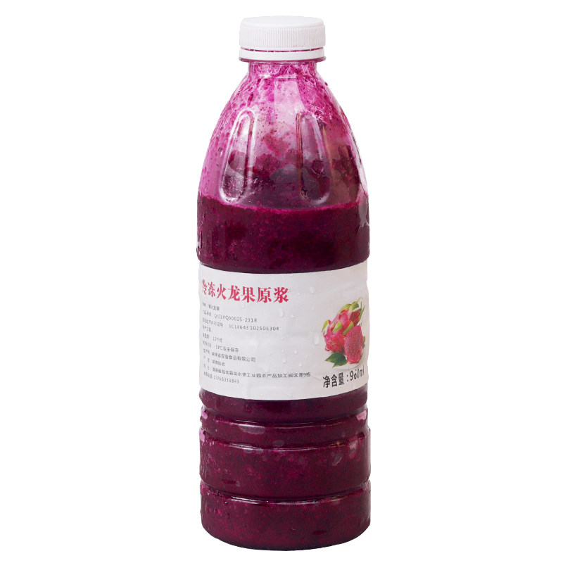 奶茶店专用原汁原浆商用火龙果汁