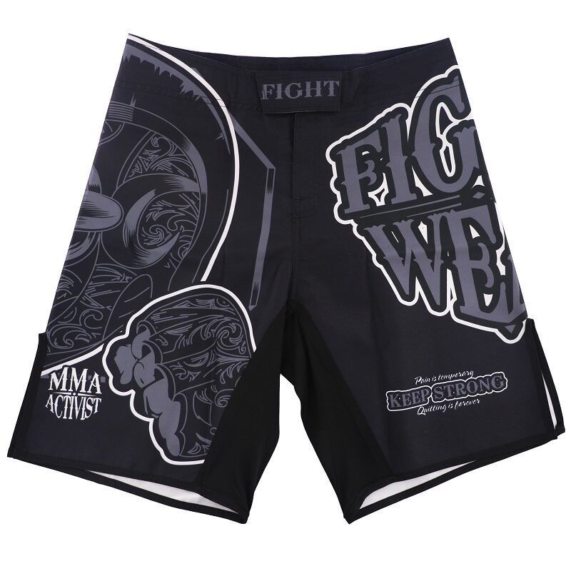 耐磨UFC搏击训练五分短裤MMA格斗