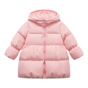 笛莎官方童装女童羽绒服冬季新款小童女孩儿童洋气可爱保暖外套