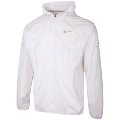 【自营】NIKE耐克男子跑步夹克皮肤衣连帽防泼水外套HV4549-100