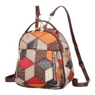 小背包女士双肩包2024新款夏轻便高级感真皮小众设计通勤旅游书包