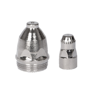 等离子割嘴p80铪丝电极喷嘴接触式切割嘴等离子切割枪配件保护罩