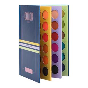 正品beauty glazed72色书本眼影彩色欧美舞台妆专用眼影盘多巴胺