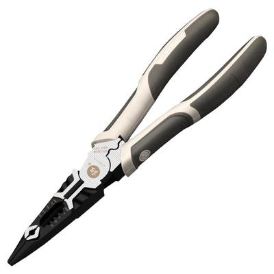 福冈省力手工钳家用多功能剥线钳工业级尖嘴钳电工专用钳五金工具