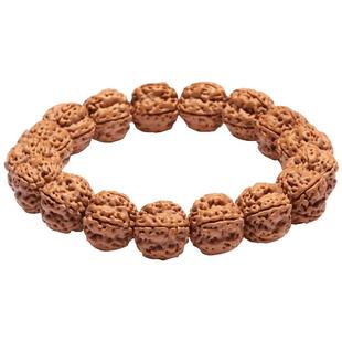 樱【花王】小金刚菩提子手串 梅花双龙纹 原籽梅花桩单圈手链男女