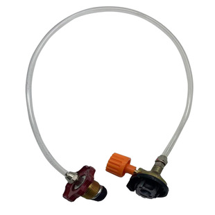 户外卡式炉气罐充气阀家用煤气罐转充卡式气罐连接管充气过桥野营